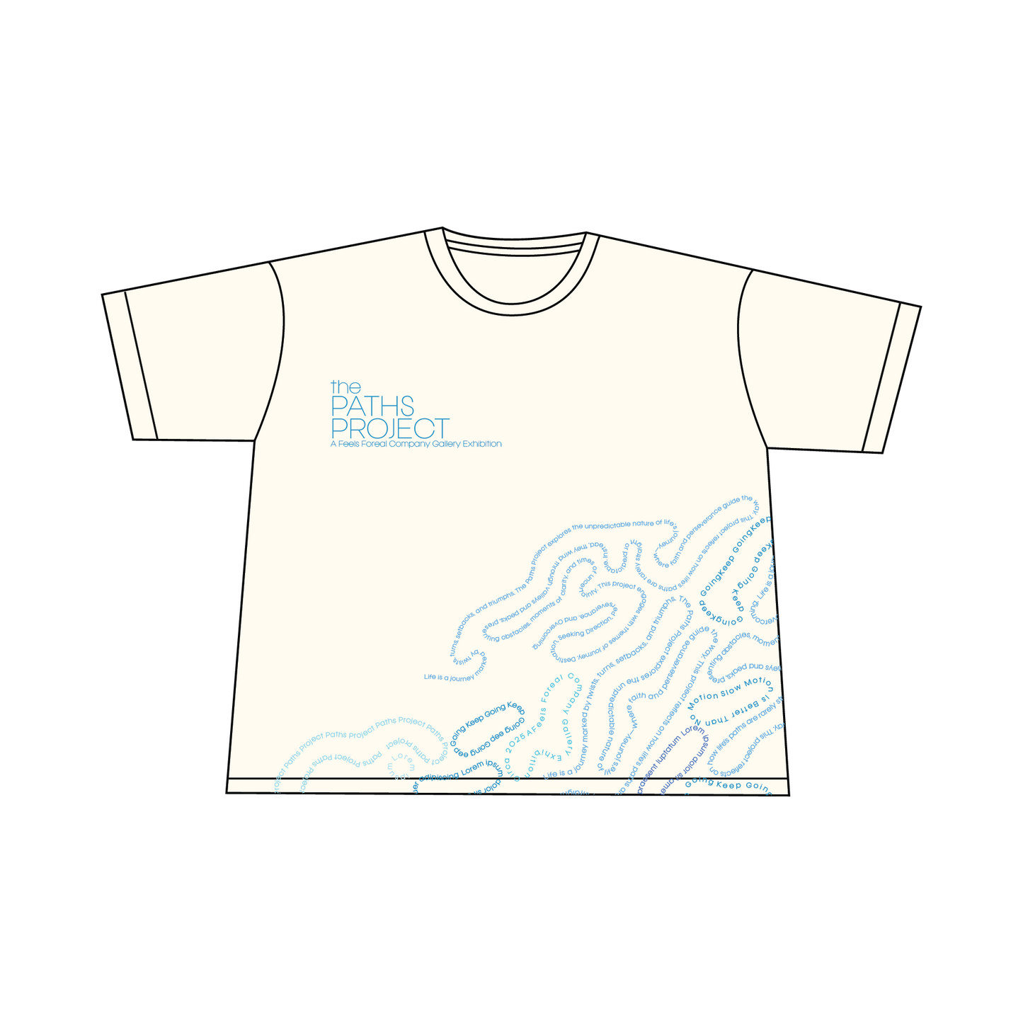 Paths Project Statement Tee (Preorder)