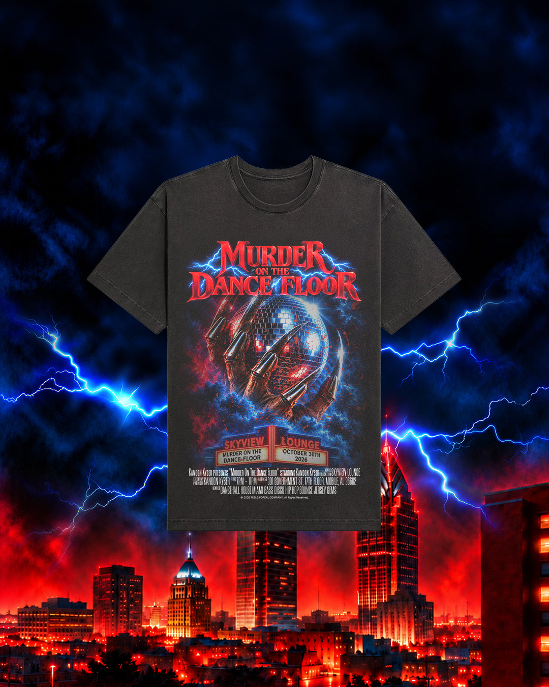 Feels Foreal Company | Murder On The Dance Floor T Shirt
